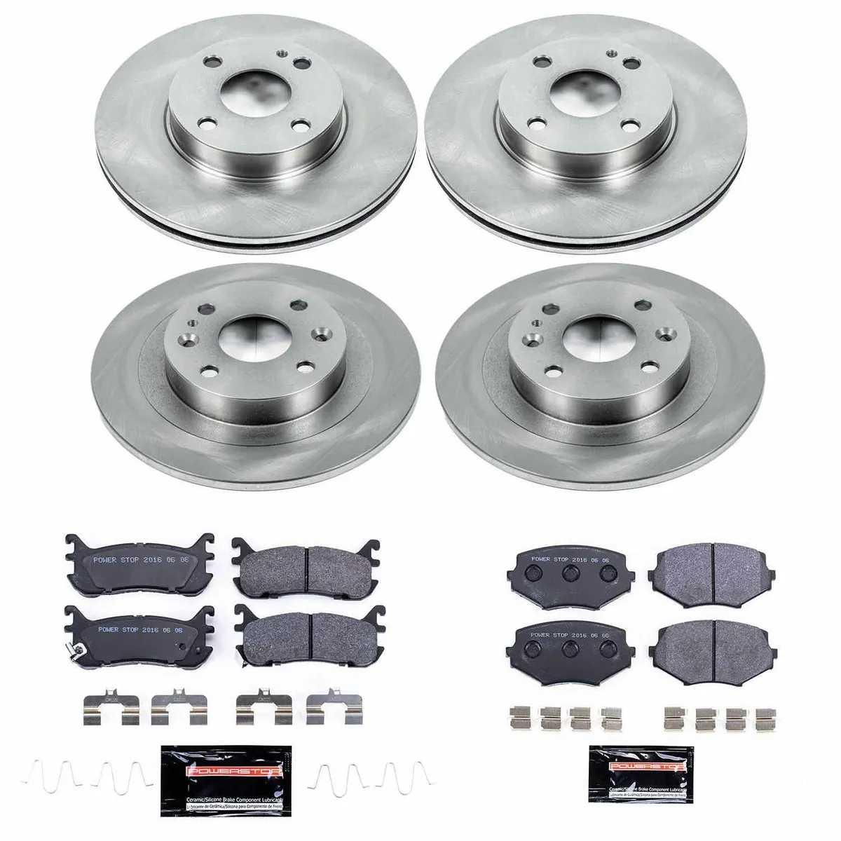 Track Day Spec Kit-Stage 2 Kit For Spec Racing Series/Advanced Track Day Enthusiasts: Rotors And Pads-For Use W/Race Tires product image