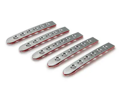 DV8 Offroad DV8 Offroad D-JP-190059-AL-5 Aluminum Door Handle Insert; 5-Pieces