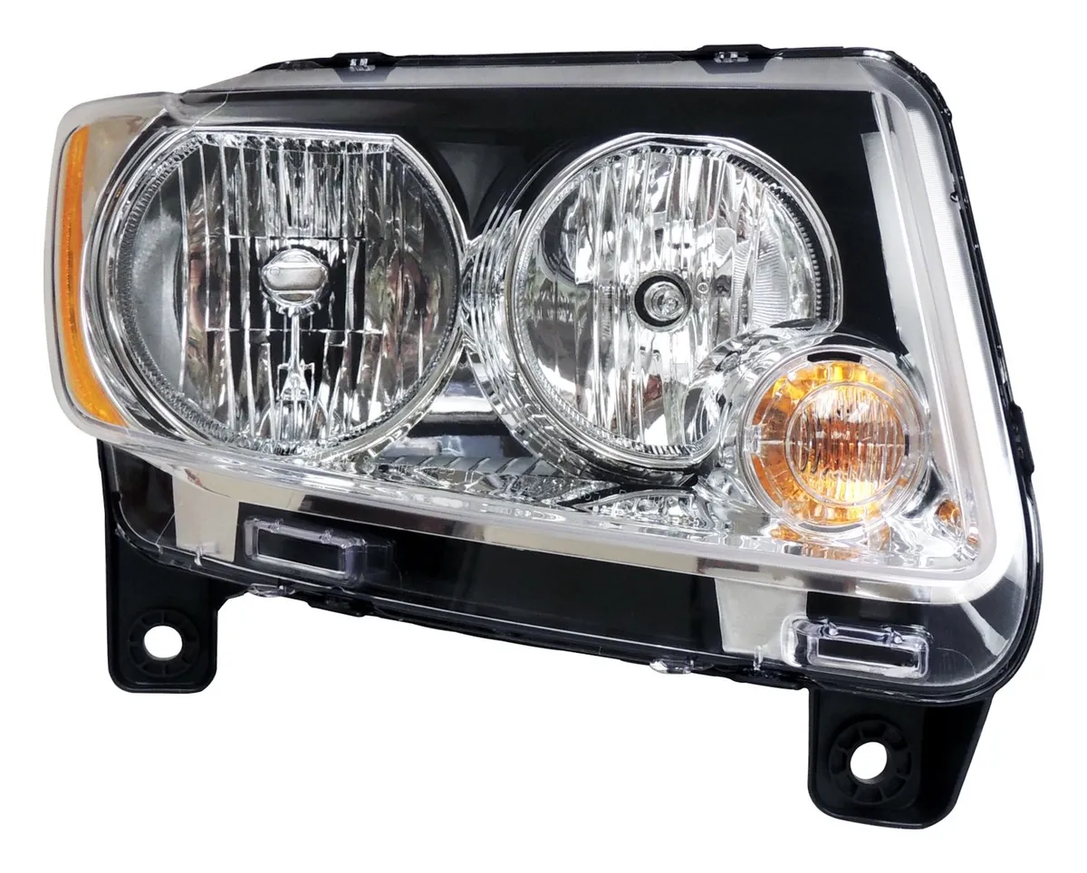 Head Light Assembly; Right; w/HID Lamps; Incl. Bulbs; product image