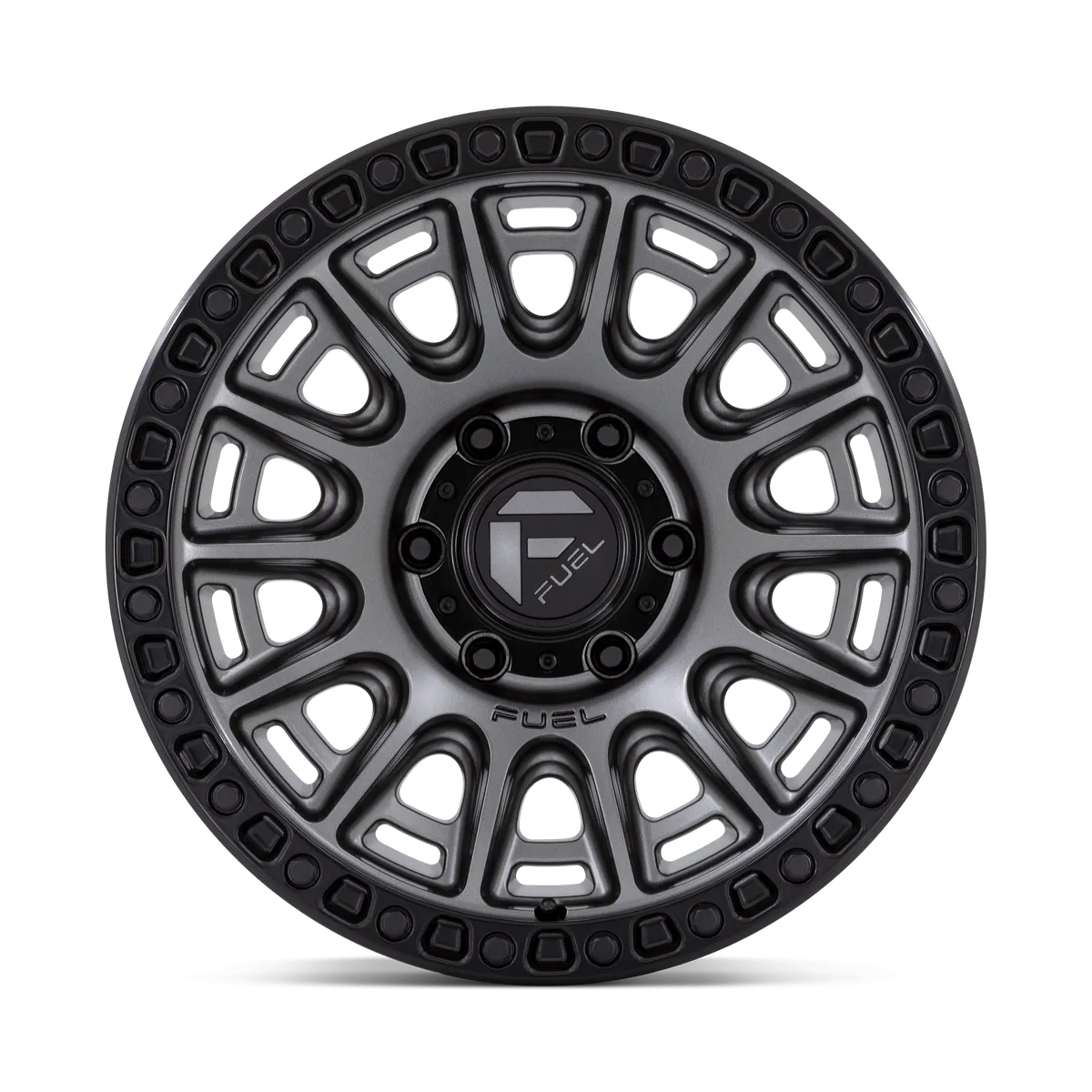 Fuel Wheels | Cycle | Matte Gunmetal w/ Black Ring product image