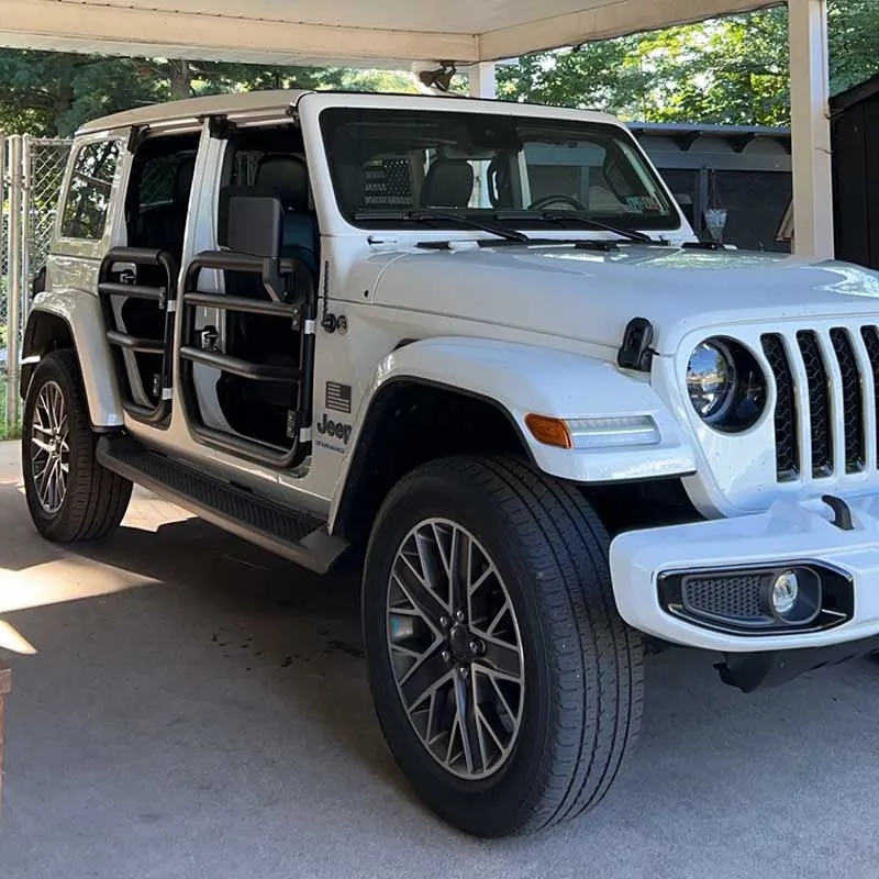 Offroad Tube Door with Side View Mirror for Jeep Wrangler JL & Gladiator JT product image