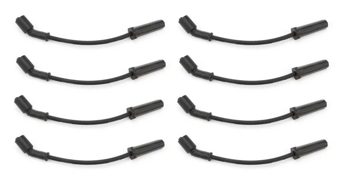 Moroso Wire Set 8.5mm Black Ultra 40 11in. Long wo Alum. Heatshield