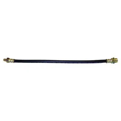 Crown Automotive Jeep Replacement Brake Hose; Front; w/11 in. Brakes; 15 in. Long;