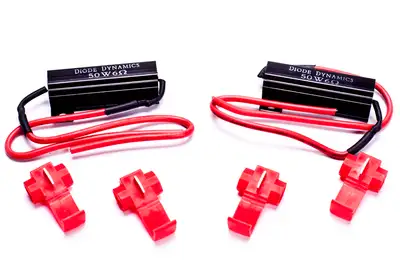 Diode Dynamics Diode Dynamics Resistor Kit 6ohm 50W - For Non LED tail turn