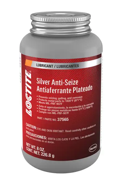 Loctite Silver Anti Seize Stick Brush Top Can 8oz