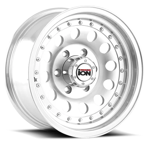 Cast Aluminum Wheels 71 14x6 Machined Silver 5 On 114.3 Bolt Pattern 6 Offset ION Wheels product image