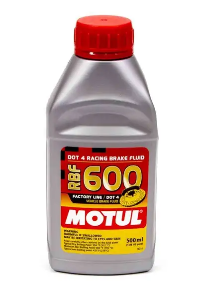 Motul RBF Brake Fluid 600 Degr ee 1/2 Liter