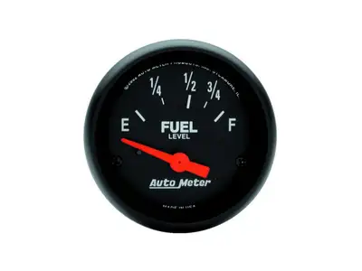 AutoMeter Gauge, Fuel Level, 2 1/16", 73OE to 10OF, Elec, Z Series