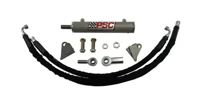 PSC Motor Sports 0718 Jeep Wrangler Cylinder Assist Kit With Weldon Tabs & 6.75in Stroke Cylinder