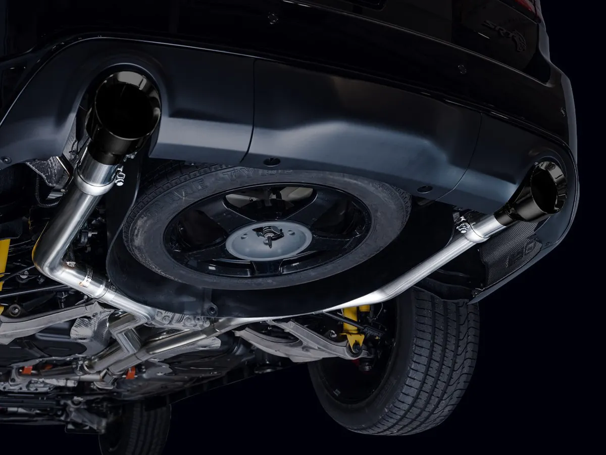 AWE Touring Edition Exhaust for Dodge Durango 6.4 / 6.2 SC - Chrome Silver Tips product image