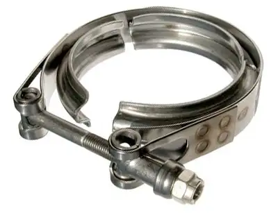 Pacific Performance Engineering 3.5 Inch V Band Clamp Stainless Steel Each PPE Diesel