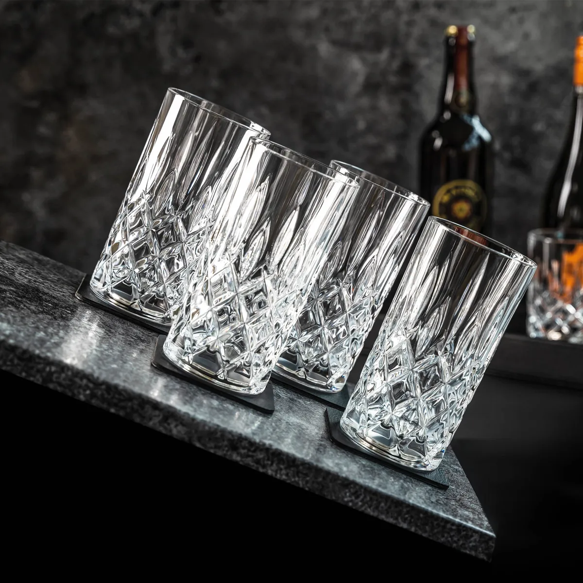 Magnet crystal glasses LONGDRINK DIAMOND product image