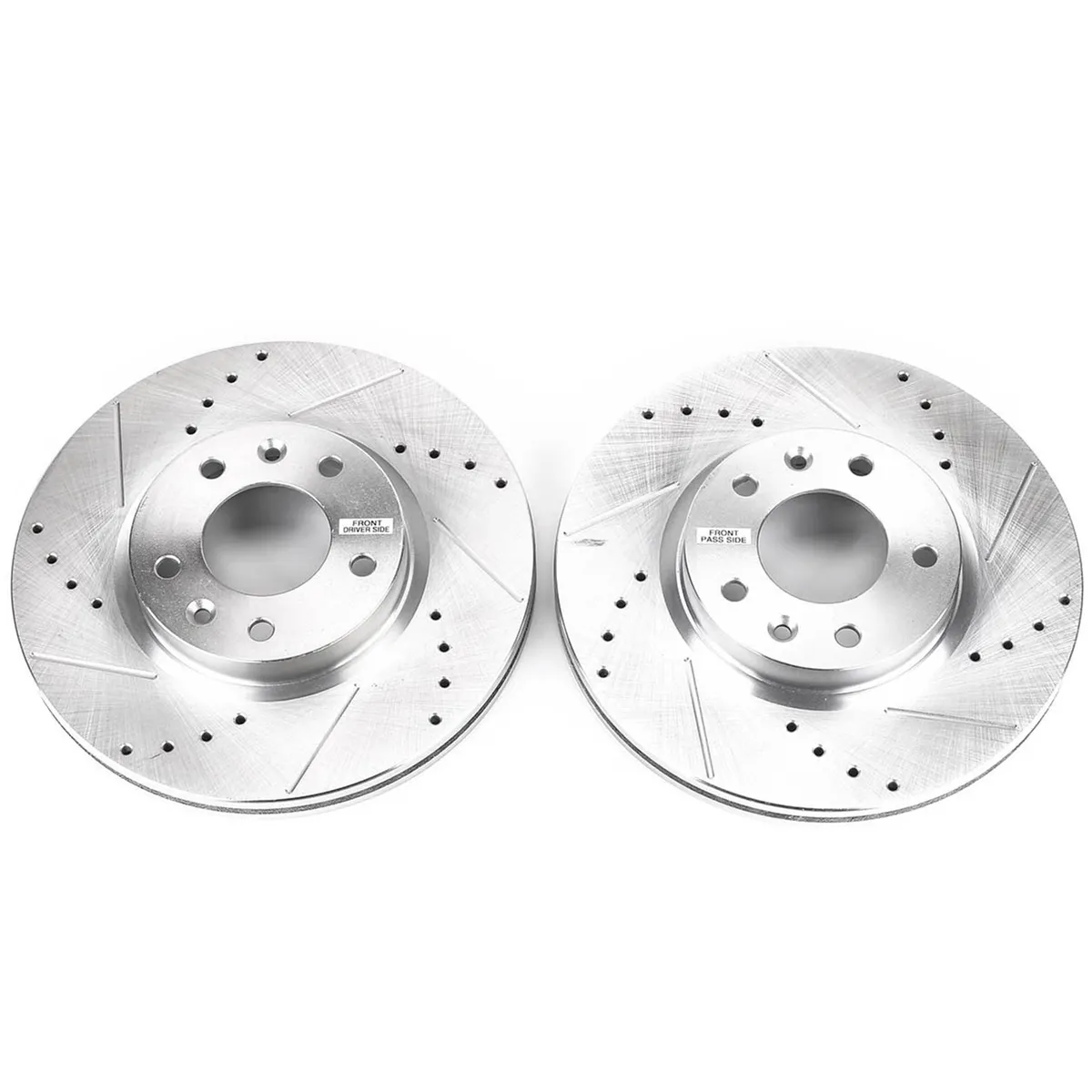 Drilledslotted Rotor Pair Front 2012-06 Ford Fusion 2012-07 Lincoln Mkz 2006 Lincoln Zephyr 2007-06 ma product image