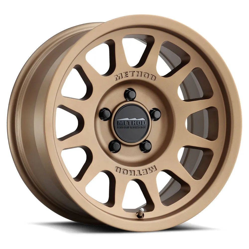 MR703 Bead Grip 17x8.5 0mm Offset 8x170 130.81mm Centerbore Machined - Clear Coat product image
