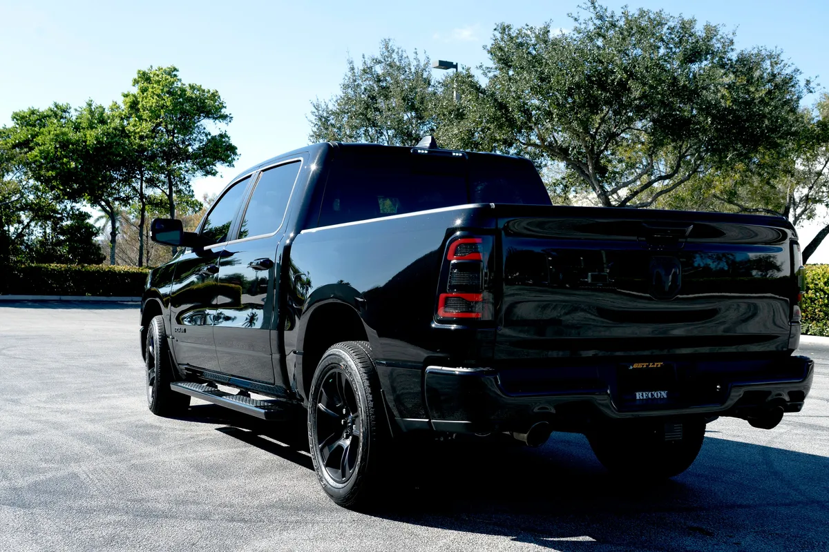 Dodge 19-20 RAM 1500 And 20-21 RAM 25003500 Oled Tail Lights Replaces Factory OEM LED Tail Lights - Smoked Lens product image