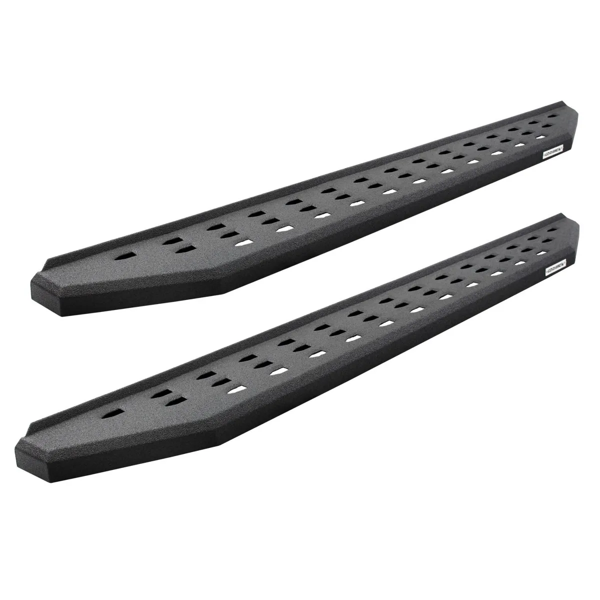 Go Rhino 69443973T - RB20 Running boards - Complete Kit: RB20 Running board + Brackets - Protective Bedliner coating product image
