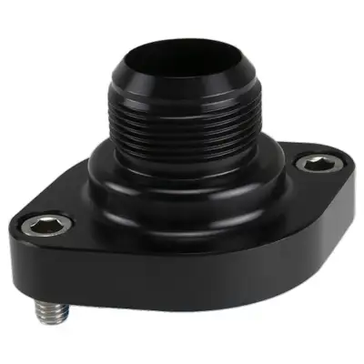 Billet Specialties Thermostat Housing -20 AN Mopar Style Black