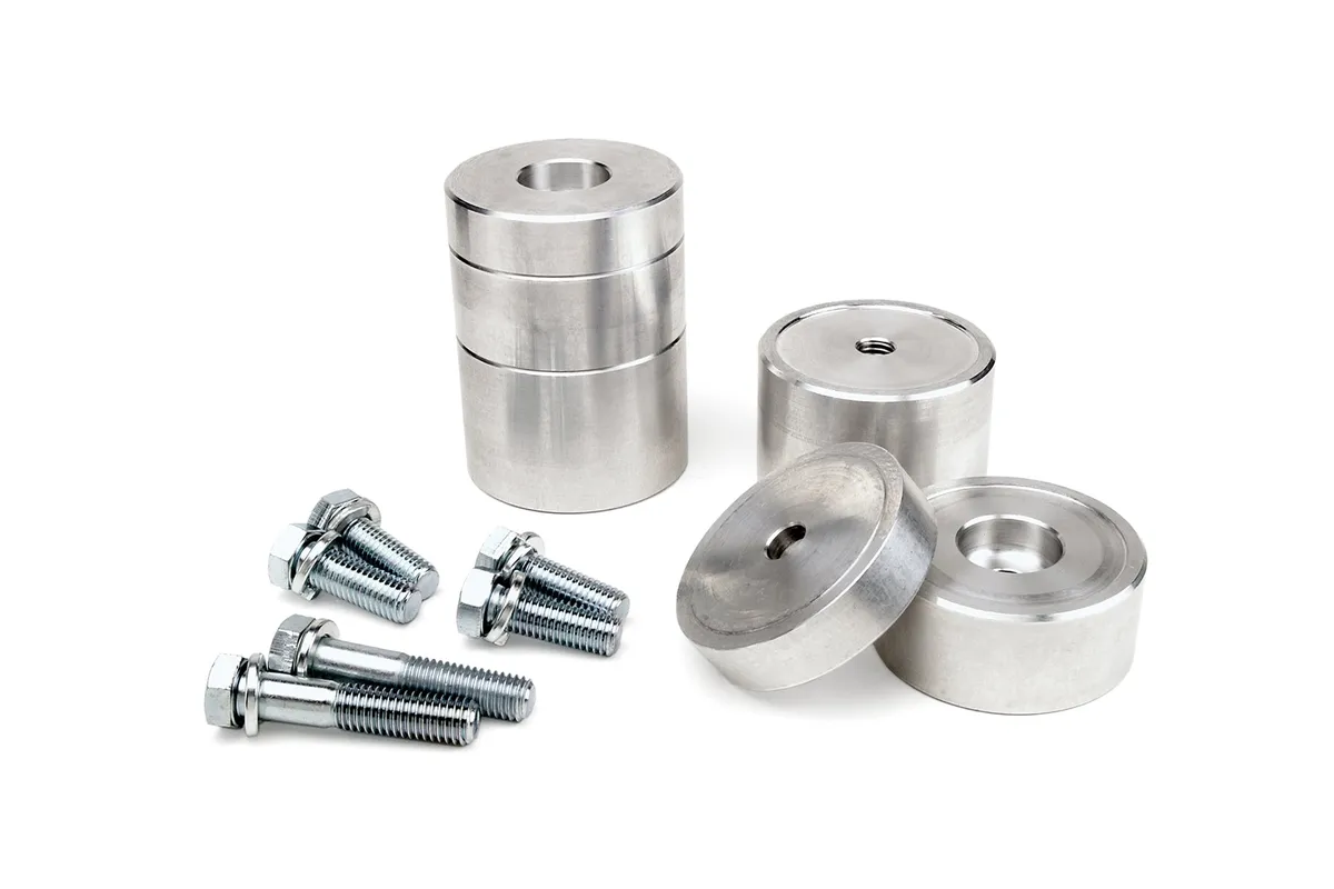 Stackable Bump Stop Spacers Wrangler JK TJ & LJ Cherokee XJ Comanche MJ Grand Cherokee ZJ JKS Manufacturing product image