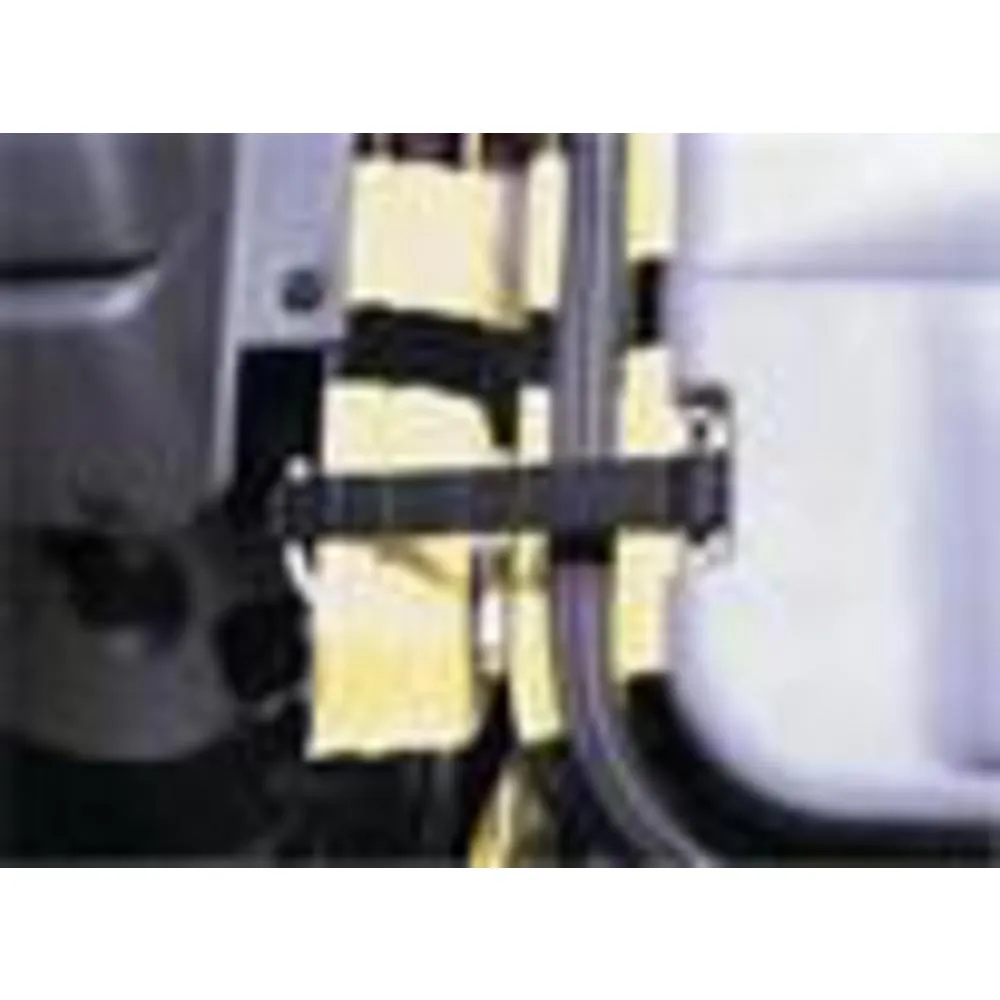 Adjustable Door Strap; Sold As Pair; Black product image
