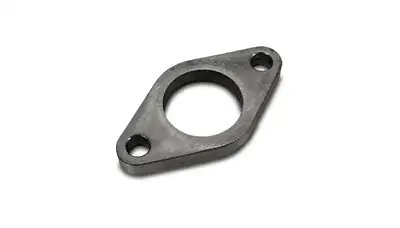 Vibrant Performance Wastegate Outlet Flange; 71.1mm BHCC; 10.11MM BHID; Mild Steel; 0.375 in. Thickness; 36mm Port ID; For Tial 35-38mm w/Drilled Holes;