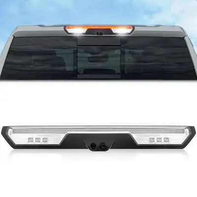 Recon Accessories 1924 Silverado/Sierra 1500/2024 2500/3500 Red LED Brake Light Kit Clear Lens