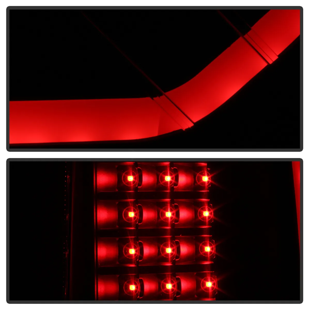 0914 F150light Bar LED Tail Lights Black Smoked product image