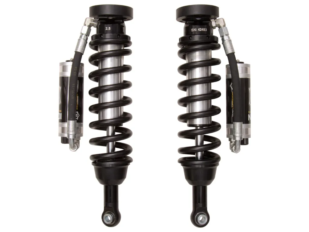 ICON 2011-Up Ford Ranger T6, 1-3” Lift 2.5 VS Remote Reservoir/CDCV Coilover Kit product image