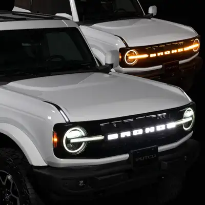 Putco Ford Bronco Bronco LED Emblem Does Not Fit Models Equipped With Front Camera