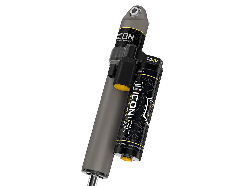 ICON 2018-2023 Jeep Wrangler JL, 2.5" Lift, Rear, V.S. 2.5 Aluminum Series Shock Absorbers, Piggyback Reservoir w/ CDEV, Pair product image