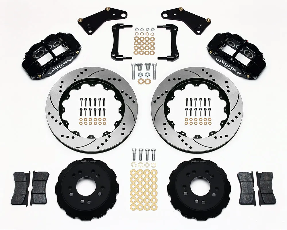 1965 - 1982 Chevrolet Forged Narrow Superlite 6R Big Brake Front Brake Kit (Hat) - 140-10617 product image