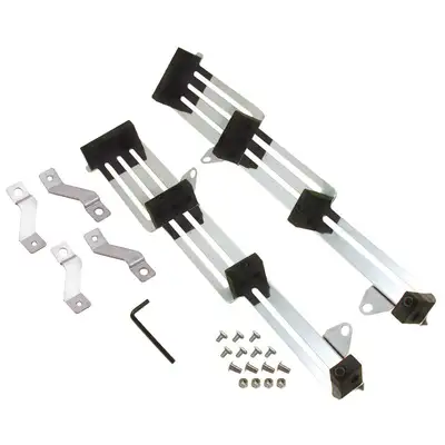 Spectre Slider Style Wire Dividers Chrome Pair