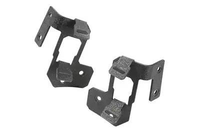 Rugged Ridge 0715 Jeep Wrangler A Pillar Light Mount Textured Black