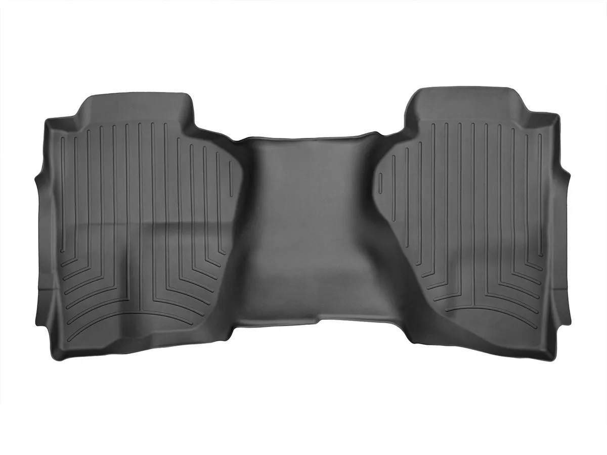 WeatherTech Rear Floor Liner Black - 2014-2016 Chevy Silverado 1500/2500HD/3500HD product image