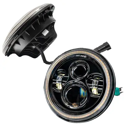 Oracle Lighting 2007-2018 Jeep Wrangler JK Switchback LED Halo Headlights- DRL and Turn Signal