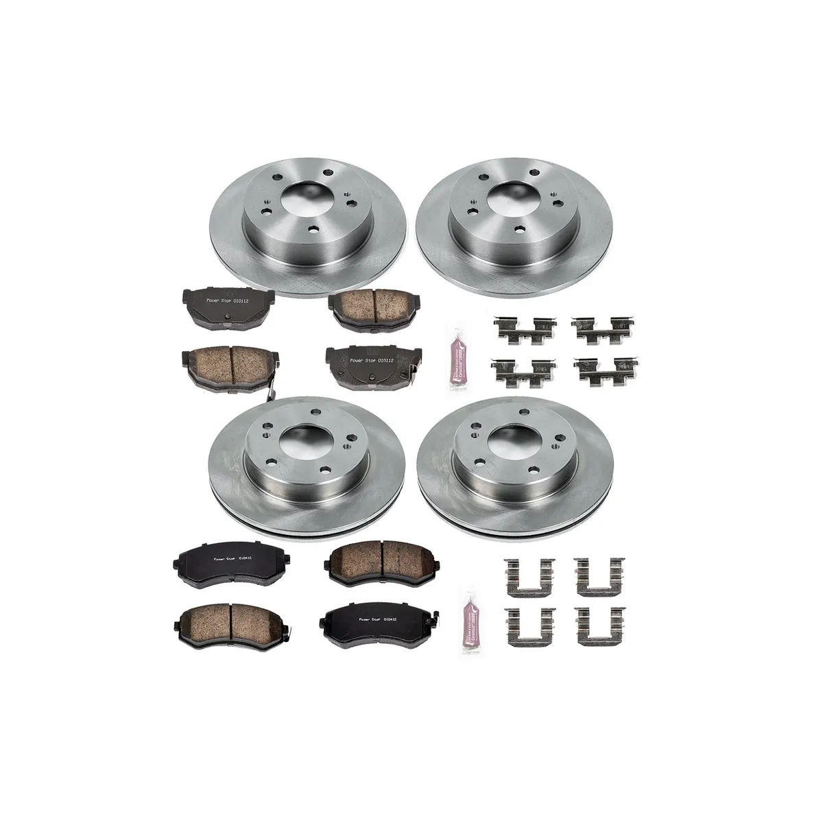 Z17 Direct Replacement Kit: Rotors; Ceramic Pads W/Hardware product image