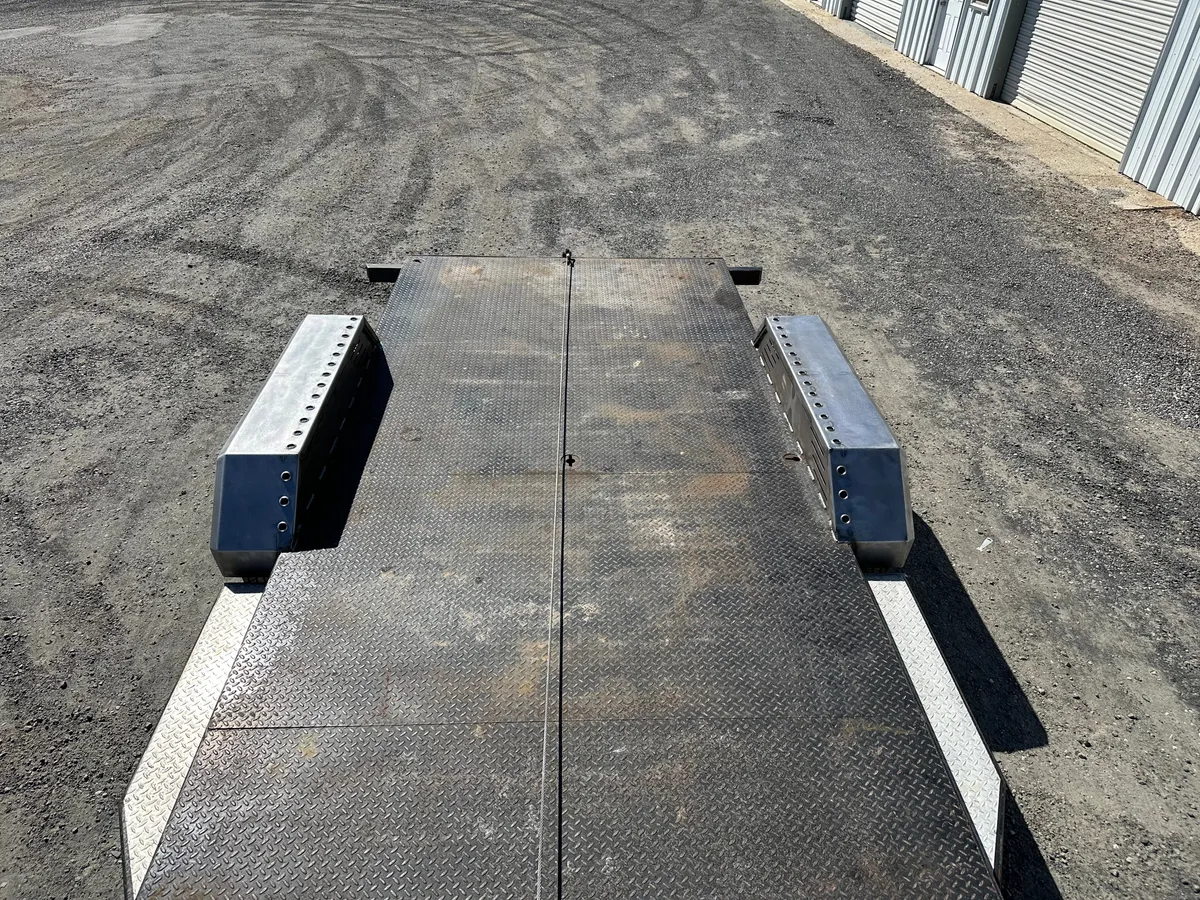Heavy Duty Weld on DIY Drive Over Trailer Fender Kit Bare Steel - Pair product image