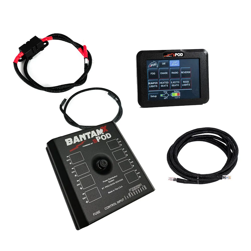 sPOD BantamX Touchscreen for Universal With 36in Battery Cables product image