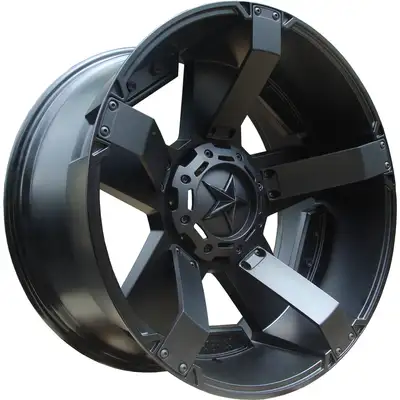 KMC Wheels XD Wheels Rockstar II Series Wheel Matte Black 17x9 5x5 - JT/JL/JK