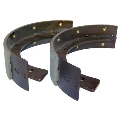 Crown Automotive Jeep Replacement 1941-1945 MB w/ 9" Brakes w/ Bendix Style Shoes; 1945-1949 CJ-2A w/ 9" Brakes;1948-1953 CJ-3A w/ 9" Brakes;1953-1968 CJ-3B w/ 9" Brakes;1955-1965 CJ-5 CJ-6 w/ 9" Brakes;1950-1952 M38 w/ 9" Brakes w/ Bendix Style Shoes;
