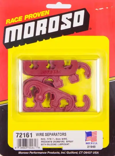 Moroso Red Spark Plug Wire Separator