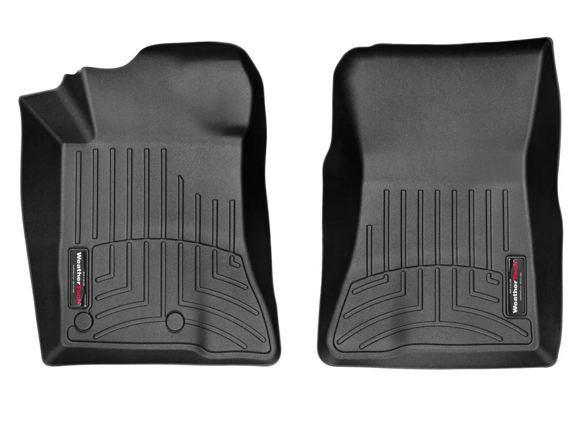 WeatherTech Floor Mats FloorLiner for Ford Mustang - 2015 - 1st Row - Black product image