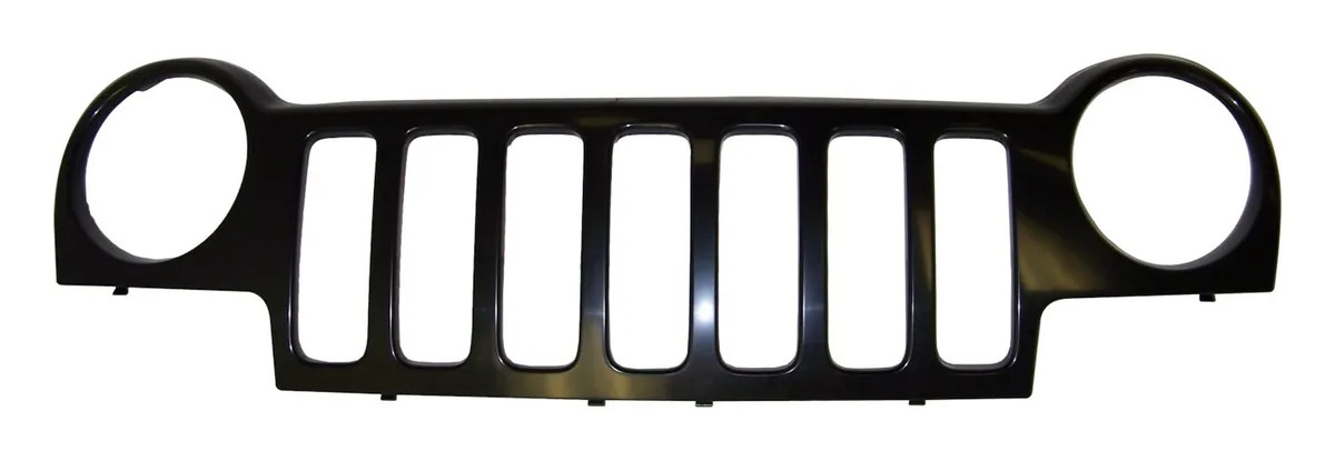 Grille; Front; Black; Paintable; product image