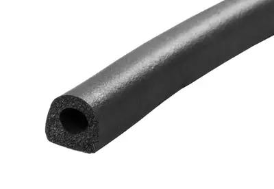 JR Products Dshaped Edpm Sponge Rubber Seal 25ft