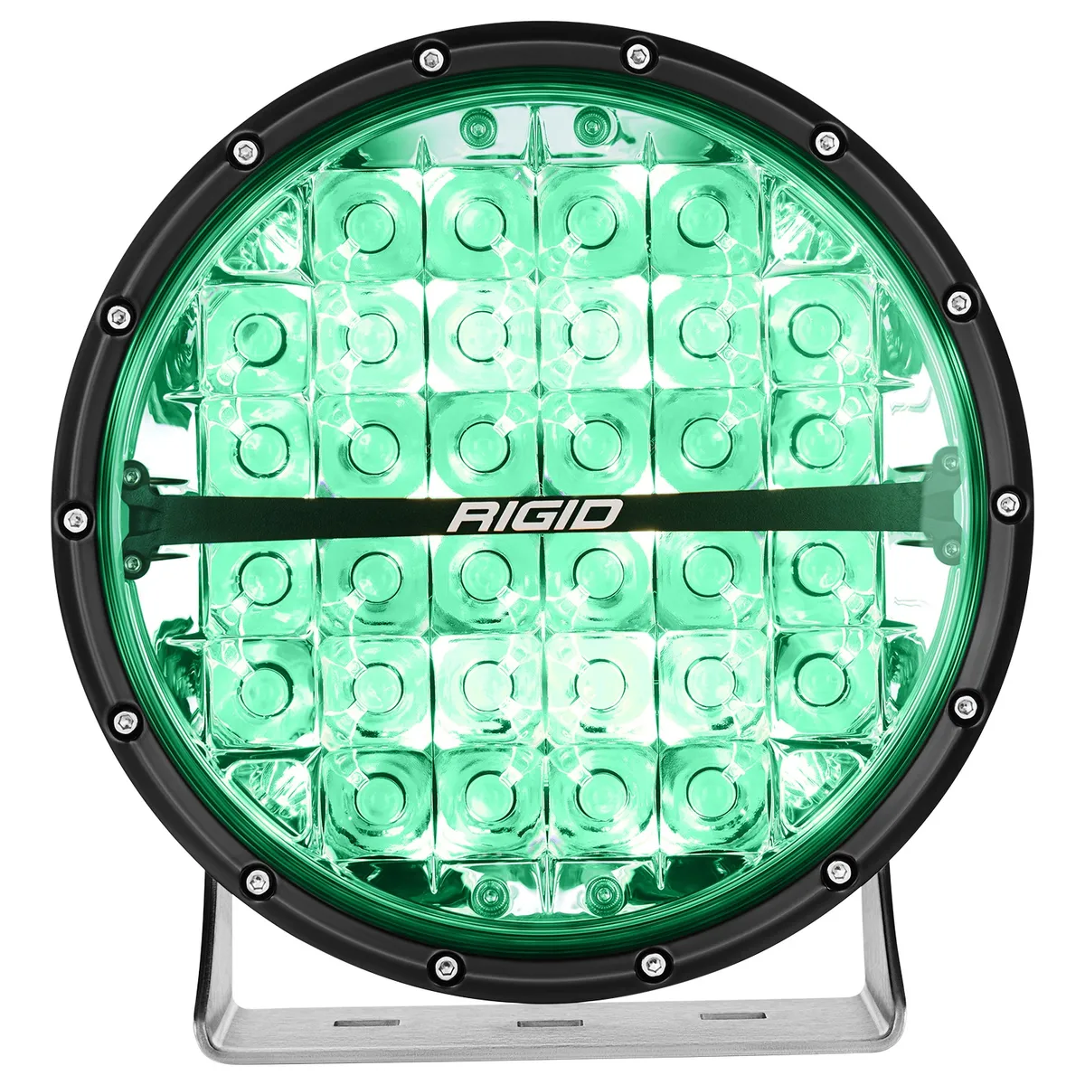 Rigid 360-Series 9 Inch Round LED Off-Road Spot Beam Pattern For Moderate Speed (20-50 Mph) And Rgbw Backlight Single product image