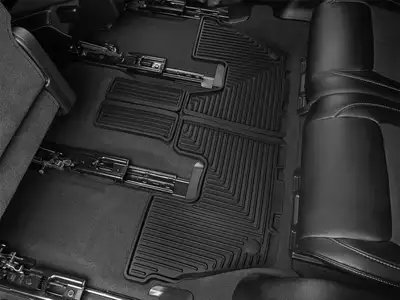 Weathertech Weathertech Rear All-Weather Floor Mats Black 21-23 Grand Cherokee L