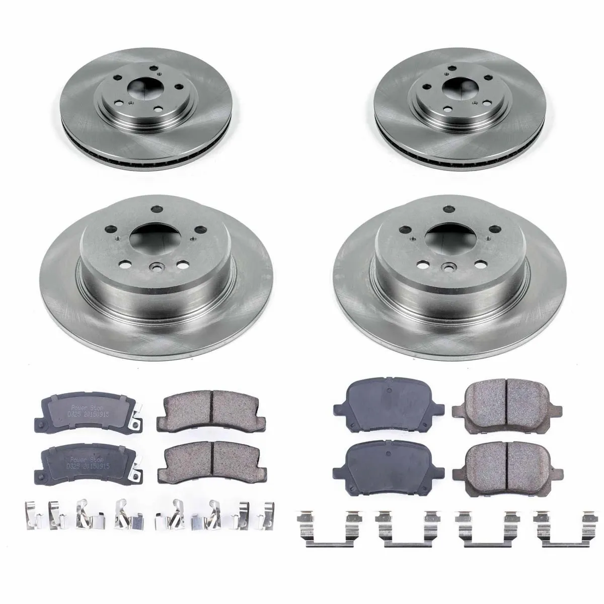 Z17 Direct Replacement Kit: Rotors; Ceramic Pads W/Hardware product image