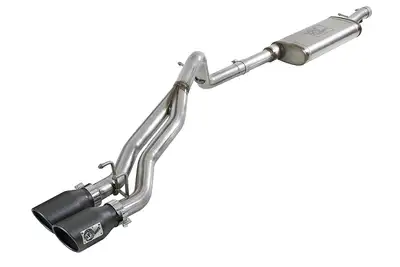 aFe Power Wrangler (Jk) 0718 V63.6/3.8l Rebel Series 2.5in Ss Catback Exhaust System W/Black Tip