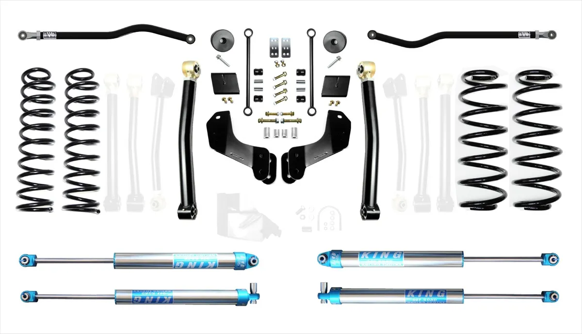 Jeep Wrangler JL 2.5 Heavy Duty Enforcer Overland Lift Stage 4 Plus With EVO Spec King 2.5 Shocks product image