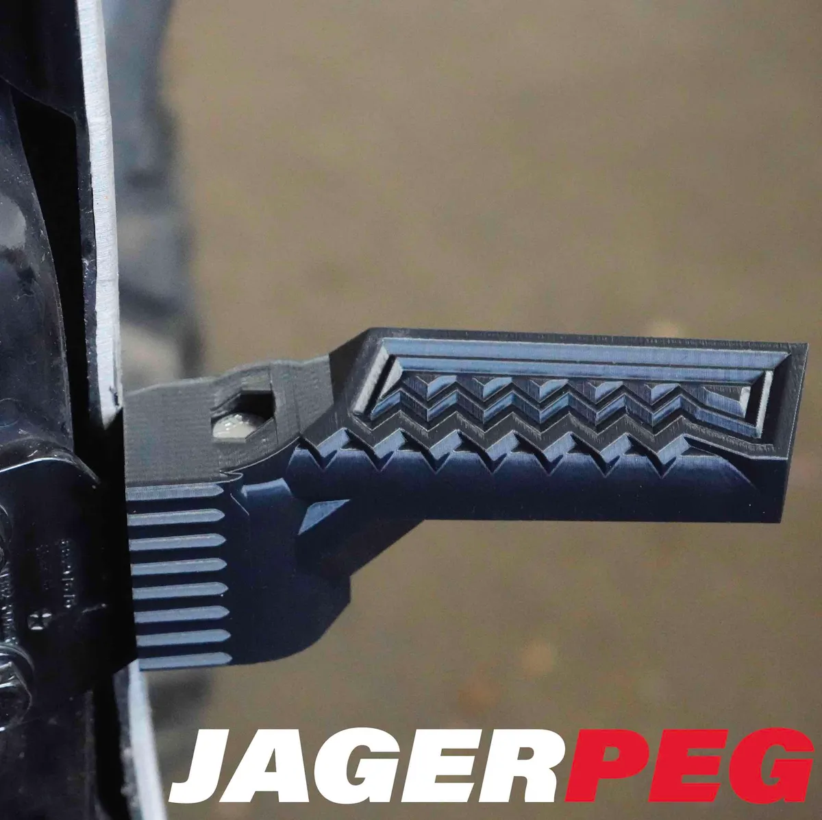 Exterior Accessories 2019 to Present Foot Pegs Black Plastic product image