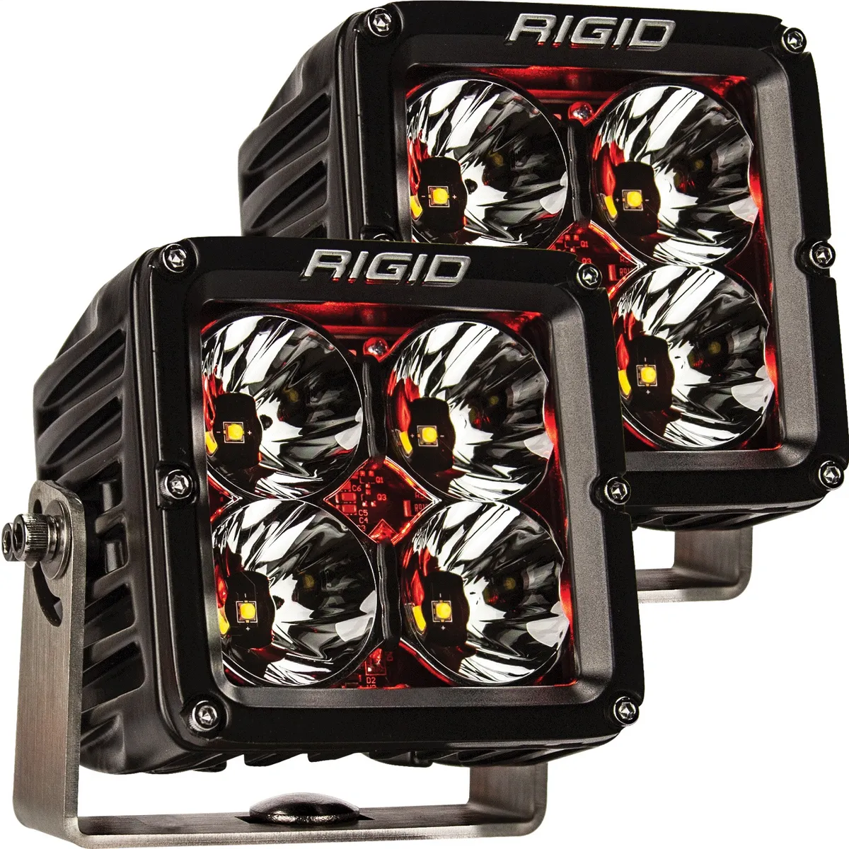 The stylish versatility of the RIGID Radiance lighting family just got better with Radiance+RBGW XL Pod Lights. These pods are featured packed and provide the user with the ability to toggle between eight available backlight options. product image